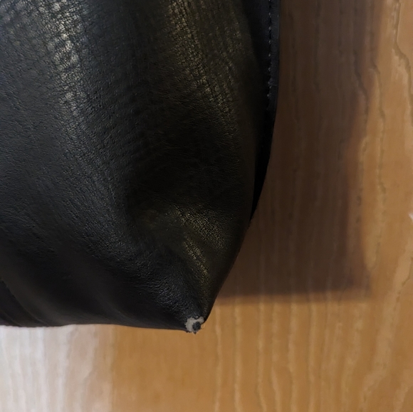 NWOT - ANTIK KRAFT Faith tote bag - Bag in a bag!.Vegan Leather Black Bags - Picture 9 of 11